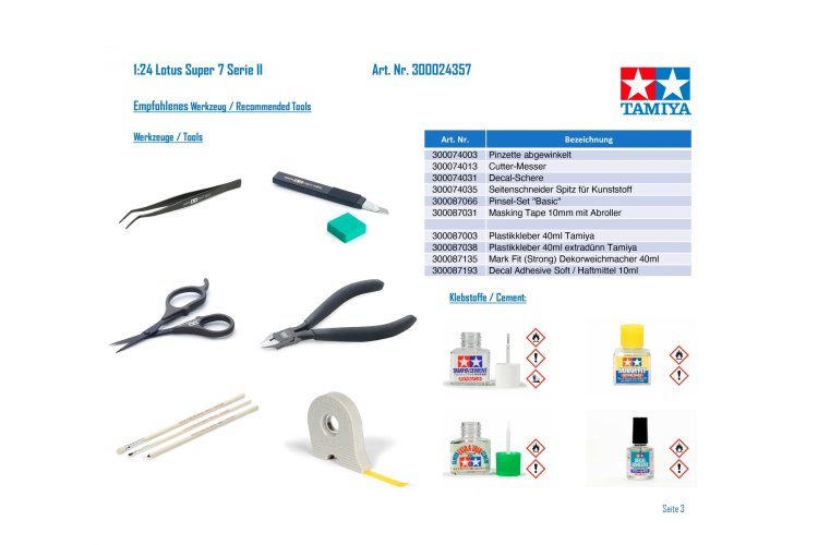 1:24 Tamiya 24357 Lotus Super 7 Series II - Tam24357 4 1 - TAM24357