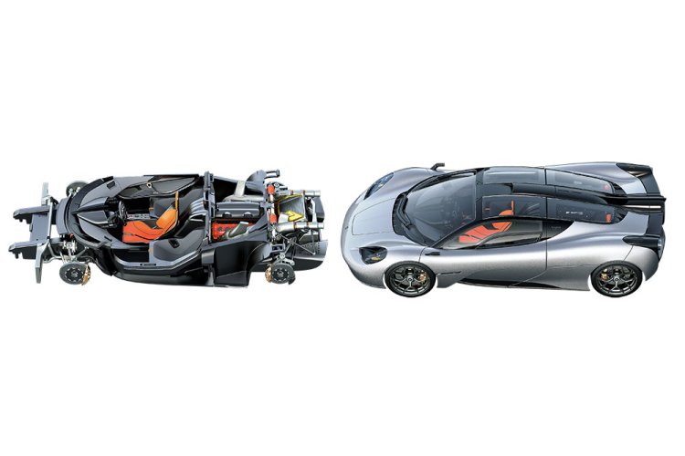 Maquette Gordon Murray Automobile Type 50 - échelle 1/24 - TAMIYA 24364