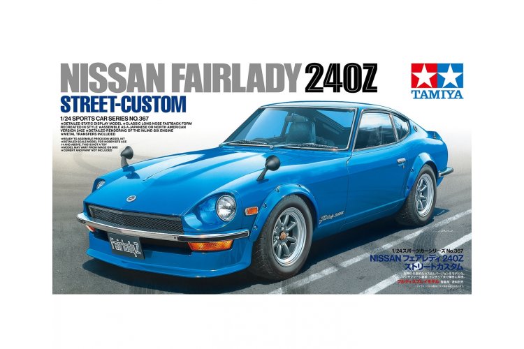 1:24 Tamiya 24367 Nissan Fairlady 240Z Street-Custom - Auto - Tam24367 1 - TAM24367