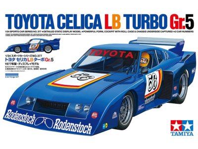 1:24 Tamiya 24377 Toyota Celica LB Turbo Gr.5 - Japanse Raceauto - Tam24377 1 - TAM24377