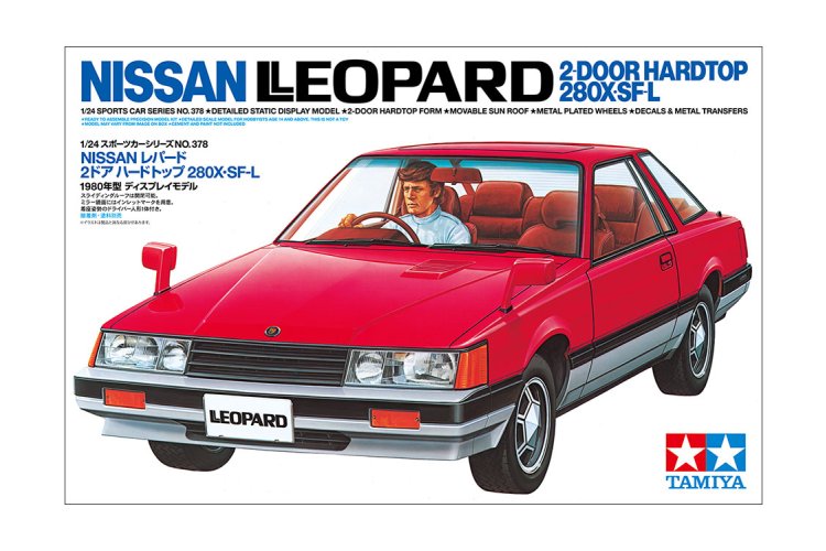 1:24 Tamiya 24378 Nissan Leopard 2-Door Hardtop 280X SF-L - Japanse Klassieke Luxeauto - Tam24378 1 - TAM24378