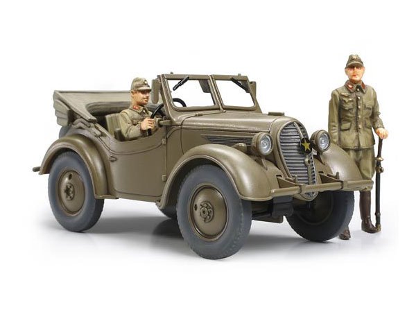 1:48 Tamiya 25203 Kawasaki Ki-61-Id Hien (Tony) & 4x4 Light Vehicle Korugane Set - Tam25203 2 - TAM25203