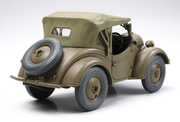 1:48 Tamiya 25203 Kawasaki Ki-61-Id Hien (Tony) & 4x4 Light Vehicle Korugane Set - Tam25203 4 - TAM25203