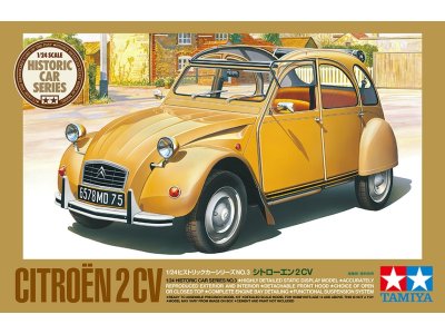 1:24 Tamiya 25415 Citro&euml;n 2CV 1976 - Franse Klassieke Auto - Tam25415 1 - TAM25415