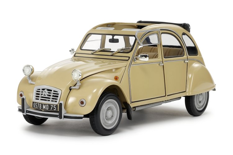 1:24 Tamiya 25415 Citro&euml;n 2CV 1976 - Franse Klassieke Auto - Tam25415 2 - TAM25415