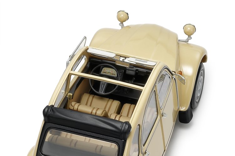 1:24 Tamiya 25415 Citro&euml;n 2CV 1976 - Franse Klassieke Auto - Tam25415 4 - TAM25415