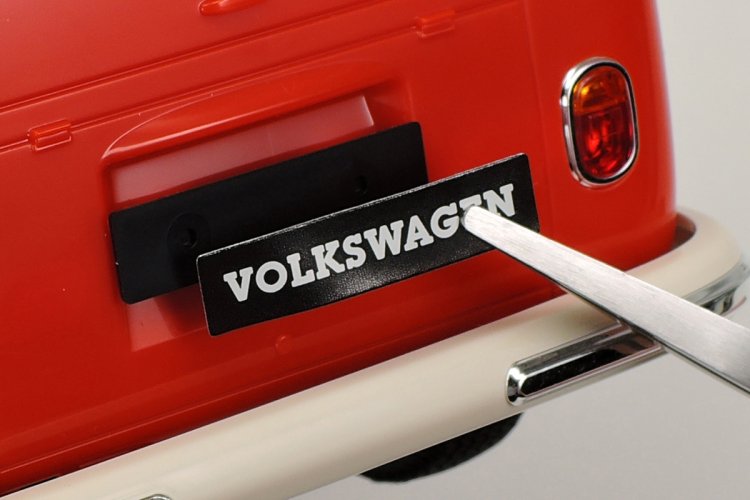 1:24 Tamiya 28101 Volkswagen Type 2 T1 Samba - Rood/Wit - Clic Loc - Duitse Klassieke Bus - Tam28101 6 - TAM28101