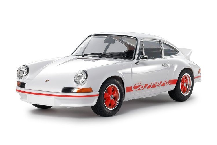 1:24 Tamiya 28103 Porsche 911 Carrera RS 2.7 - Wit - Clic Loc - Duitse Klassieke Sportauto - Tam28103 2 - TAM28103