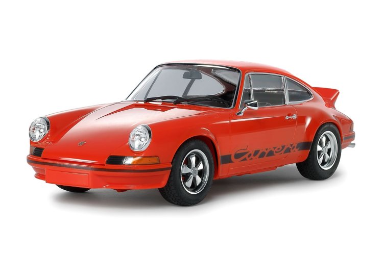 1:24 Tamiya 28104 Porsche 911 Carrera RS 2.7 - Rood - Clic Loc - Duitse Klassieke Sportauto - Tam28104 2 - TAM28104