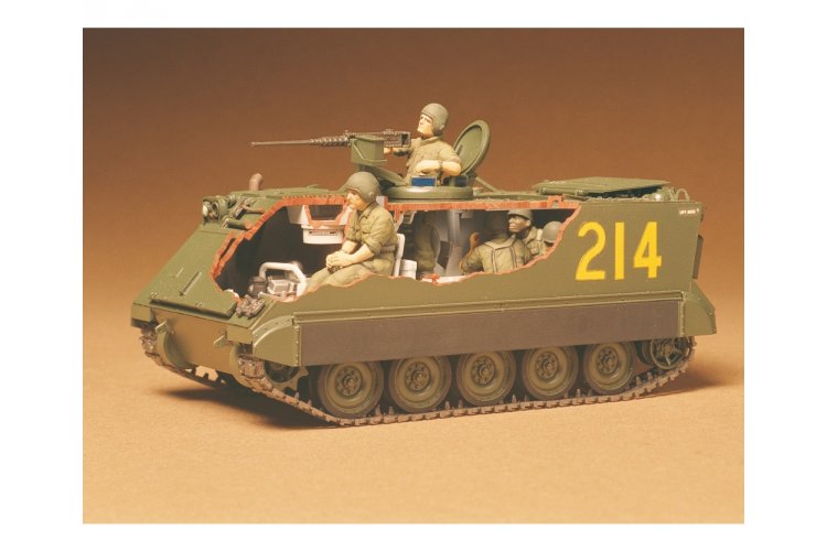 1:35 Tamiya 35040 US M113 A.P.C. Personal Carrier with 5 Figures - Tam35040 4 - TAM35040