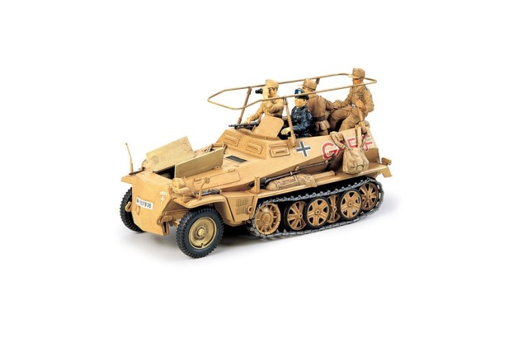 1:35 Tamiya 35113 Sd.Kfz.250/3 Greif Ausf. A WWII - Duits Verkenningsvoertuig - Tam35113 2 - TAM35113