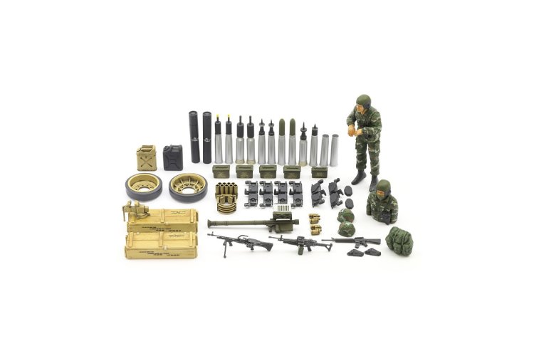 1:35 Tamiya 35140 M60A3 105mm Gun Tank with Modern U.S. Accessory Set and 1 Figure &ndash; American Battle Tank - Tam35140 3 - TAM35140
