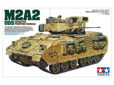 1:35 Tamiya 35264 M2 Bradley M2A2 ODS Infantry Fighting Vehicle with 1 Figure - Tam35264 1 - TAM35264