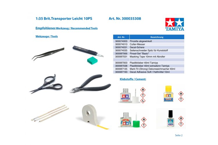 1:35 Tamiya 35308 British Light Utility Car 10HP - Tam35308 3 - TAM35308