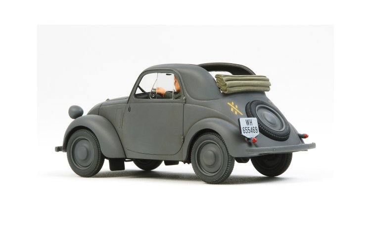 1:35 Tamiya 35321 German Simca S5 Staff Car w/1 Figure - Tam35321 3 1 - TAM35321