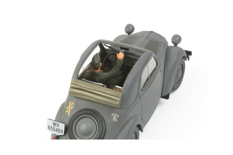 1:35 Tamiya 35321 German Simca S5 Staff Car w/1 Figure - Tam35321 4 - TAM35321