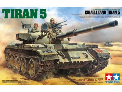 1:35 Tamiya 35328 Tiran 5 with 2 Figures &ndash; Israeli Battle Tank - Tam35328 1 - TAM35328