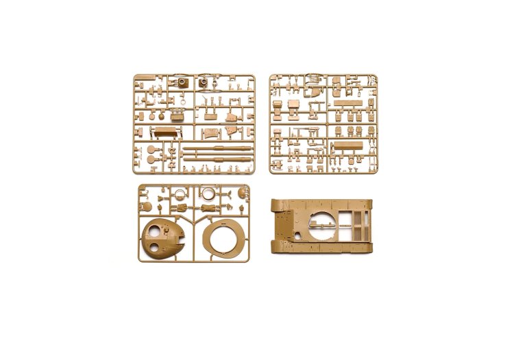 1:35 Tamiya 35328 Tiran 5 with 2 Figures &ndash; Israeli Battle Tank - Tam35328 8 - TAM35328