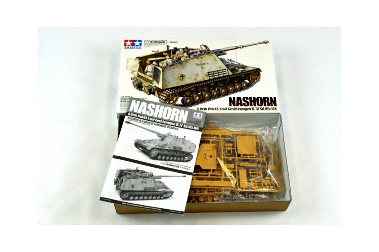 1:35 Tamiya 35335 Nashorn 8.8cm Pak43/1 auf Gesch&uuml;tzwagen III/IV(Sd.Kfz.164) - Tam35335 7 - TAM35335