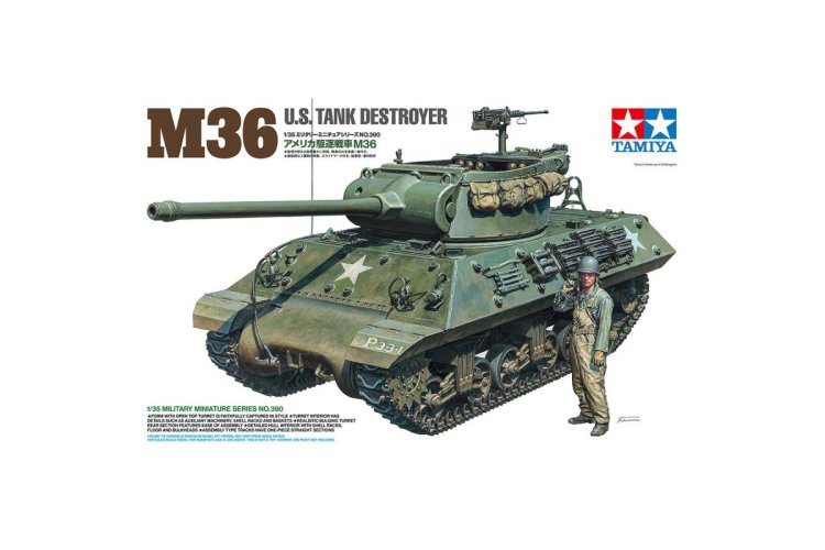 Tamiya 1:35 M36 Jackson US WWII tank destroyer - model kit