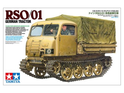 1:35 Tamiya 35394 Steyr RSO/01 WWII - Duits Militair Rupsvoertuig - Tam35394 1 - TAM35394