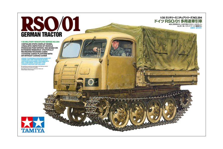1:35 Tamiya 35394 Steyr RSO/01 WWII - Duits Militair Rupsvoertuig - Tam35394 1 - TAM35394