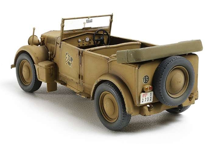 1:35 Tamiya 37014 Italian/German 508CM Coloniale Staff Car - Tam37014 3 - TAM37014