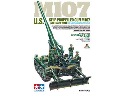 1:35 Tamiya 37021 U.S. Self-Propelled Gun M107 (Vietnam War) - Tam37021 - TAM37021