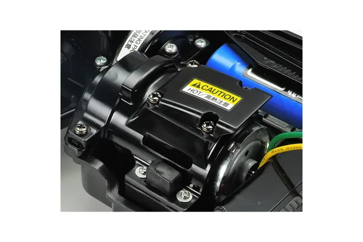 1:10 Tamiya 47446 RC Plasma Edge II GunMetal TT-02B - Tam47446 4 - TAM47446