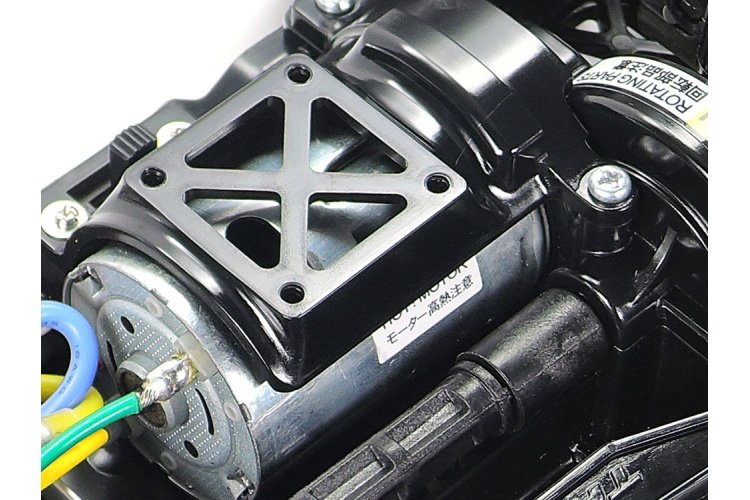 1:10 Tamiya 47493 RC Mercedes-Benz CLK AMG 2002 - TT-02 Silver - Tam47493 7 - TAM47493