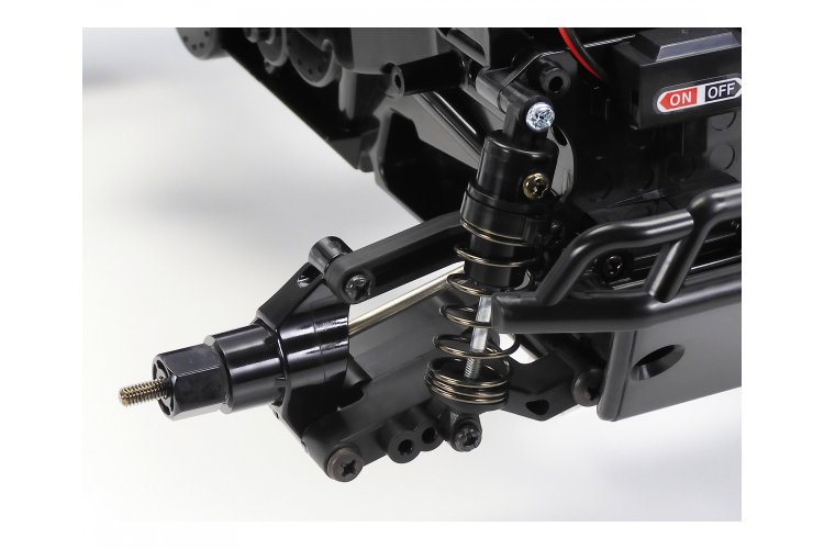 1:10 Tamiya 47497 RC Squash Van 4WD GF-02 met in Kleur gespoten Body - Tam47497 10 - TAM47497