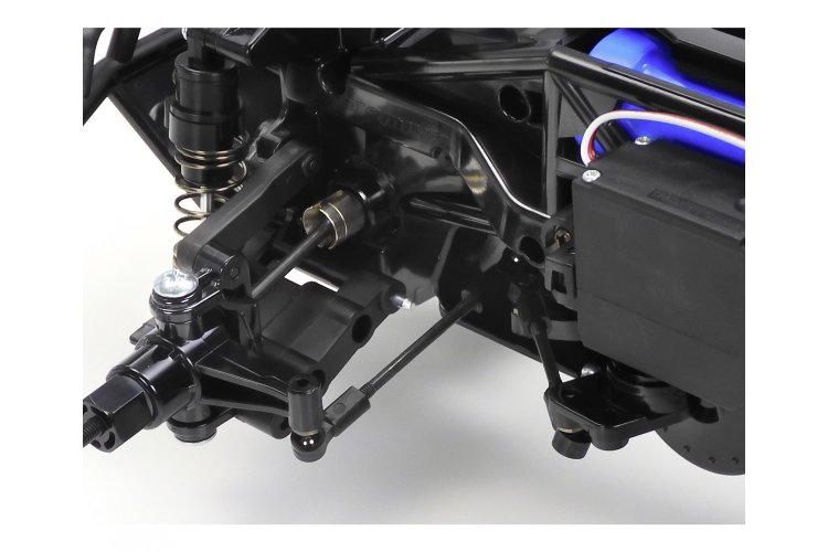 1:10 Tamiya 47497 RC Squash Van 4WD GF-02 met in Kleur gespoten Body - Tam47497 12 - TAM47497