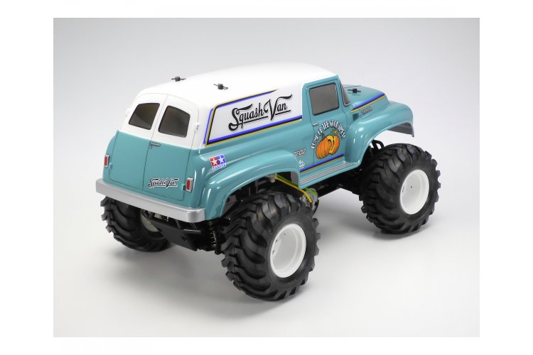 1:10 Tamiya 47497 RC Squash Van 4WD GF-02 met in Kleur gespoten Body - Tam47497 3 - TAM47497