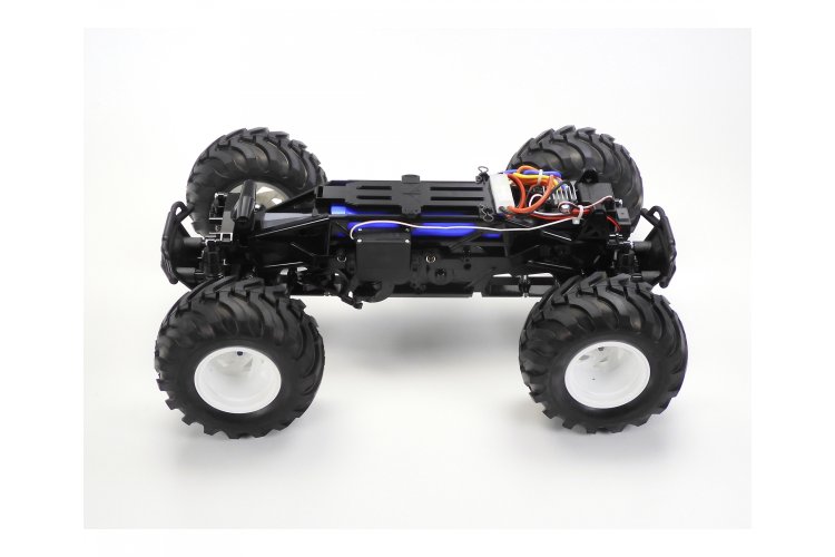 1:10 Tamiya 47497 RC Squash Van 4WD GF-02 met in Kleur gespoten Body - Tam47497 7 - TAM47497