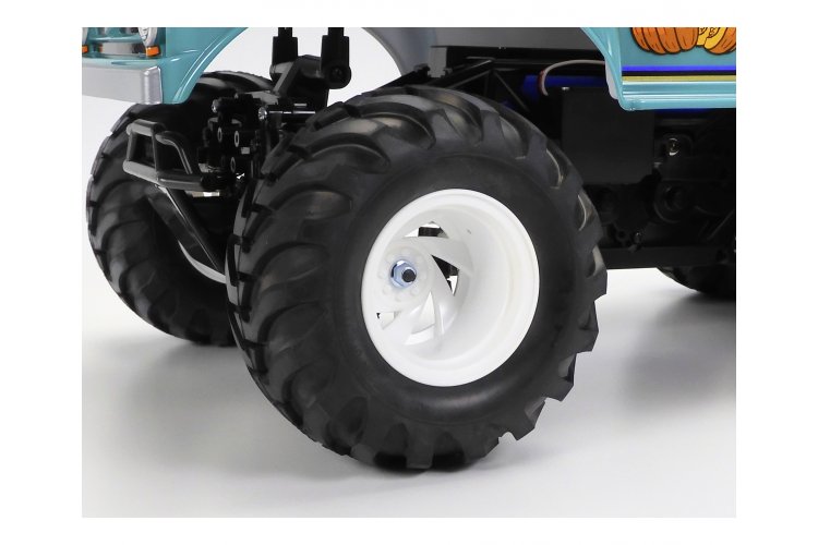 1:10 Tamiya 47497 RC Squash Van 4WD GF-02 met in Kleur gespoten Body - Tam47497 9 - TAM47497