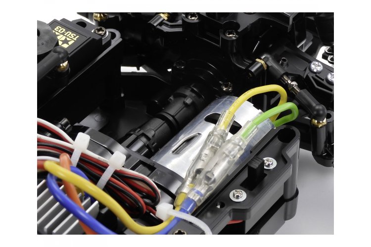 1:10 Tamiya 47505 RC Auto Toyota Supra (JZA80) Metallic Blauw Gespoten Body (BT-01) - Tam47505 12 - TAM47505