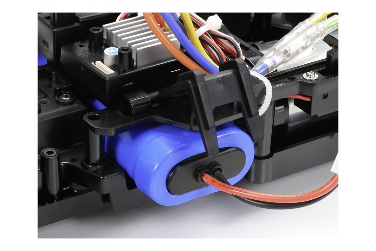 1:10 Tamiya 47505 RC Auto Toyota Supra (JZA80) Metallic Blauw Gespoten Body (BT-01) - Tam47505 14 - TAM47505