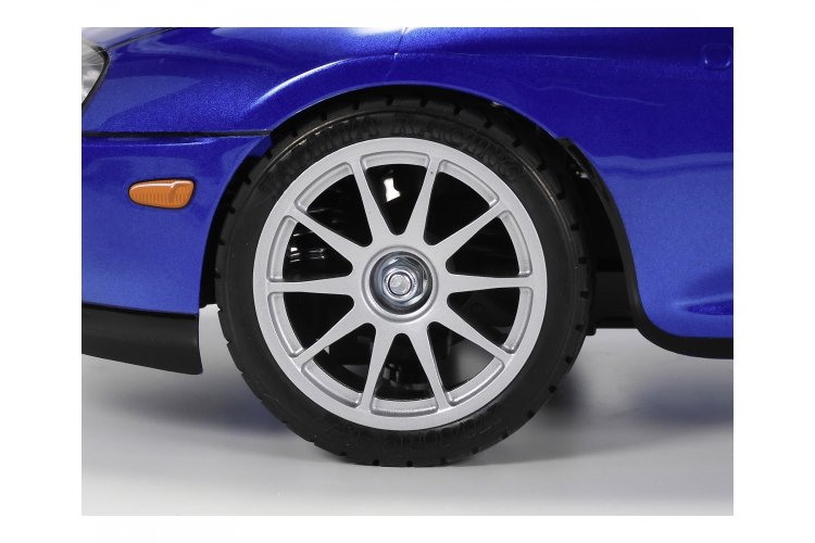 1:10 Tamiya 47505 RC Auto Toyota Supra (JZA80) Metallic Blauw Gespoten Body (BT-01) - Tam47505 5 - TAM47505