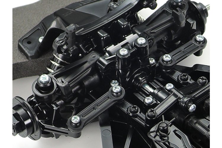 1:10 Tamiya 47510 RC Car &ndash; Toyota Celica GT-Four &ndash; ST205 &ndash; TT-02 &ndash; Black Painted Body - Tam47510 8 - TAM47510