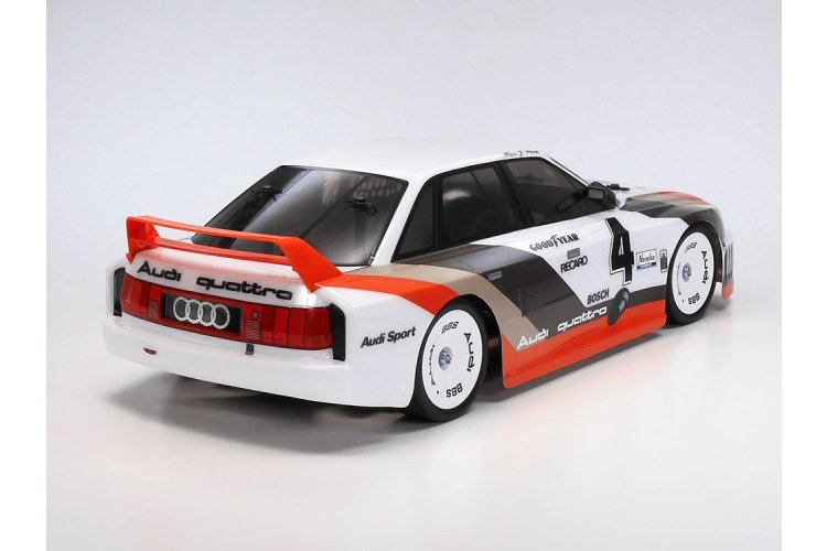 1:10 Tamiya 47511 RC Auto - Audi 90 Quattro Racing - TT-02 - Voorgelakte Carrosserie - Tam47511 3 - TAM47511