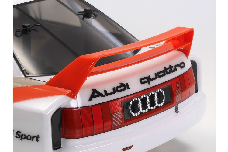1:10 Tamiya 47511 RC Auto - Audi 90 Quattro Racing - TT-02 - Voorgelakte Carrosserie - Tam47511 6 - TAM47511