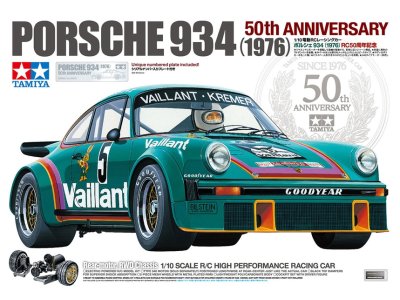 1:10 Tamiya 47524 RC Auto - Porsche 934 Turbo RSR Vaillant-Kremer 1976 50th Anniversary - Tam47524 1 - TAM47524