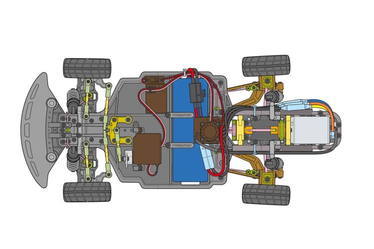 1:10 Tamiya 47524 RC Auto - Porsche 934 Turbo RSR Vaillant-Kremer 1976 50th Anniversary - Tam47524 3 - TAM47524