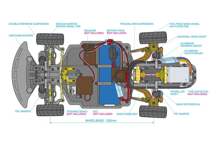 1:10 Tamiya 47524 RC Auto - Porsche 934 Turbo RSR Vaillant-Kremer 1976 50th Anniversary - Tam47524 4 - TAM47524