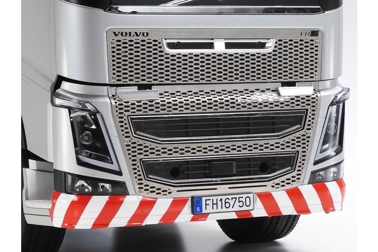 1:14 Tamiya 47528 RC Vrachtwagen - Volvo FH16 Globetrotter 750 8x4 Sleepwagen - Pre-painted - Tam47528 4 - TAM47528