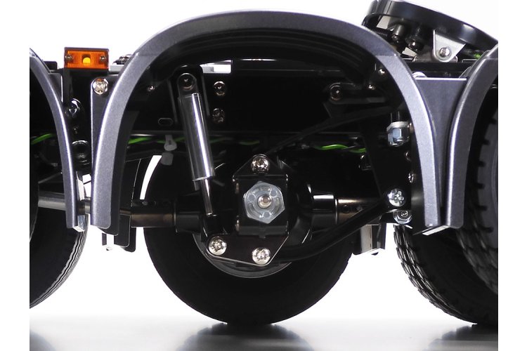 1:14 Tamiya 56376 RC Scania S770 V8 Truck 8x4 SLT Heavy Transport - Special Gun Metal Edition - Tam56376 11 - TAM56376