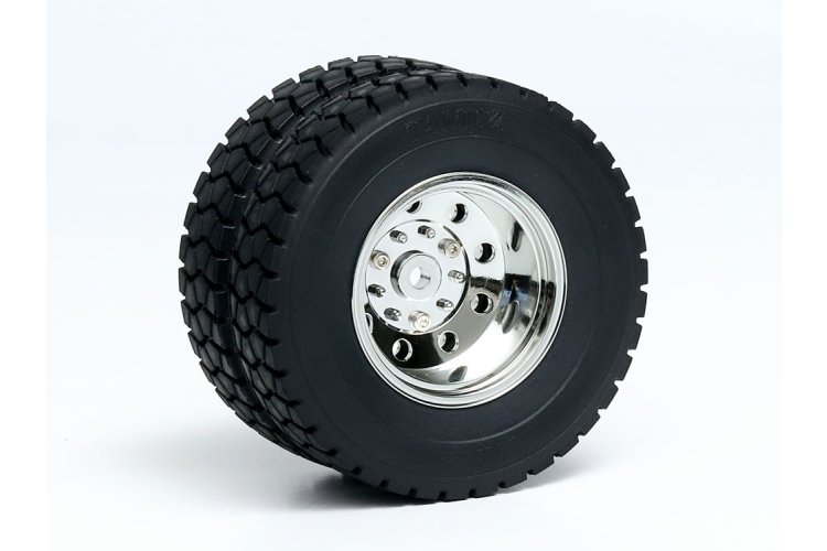 1:14 Tamiya 56376 RC Scania S770 V8 Truck 8x4 SLT Heavy Transport - Special Gun Metal Edition - Tam56376 12 - TAM56376