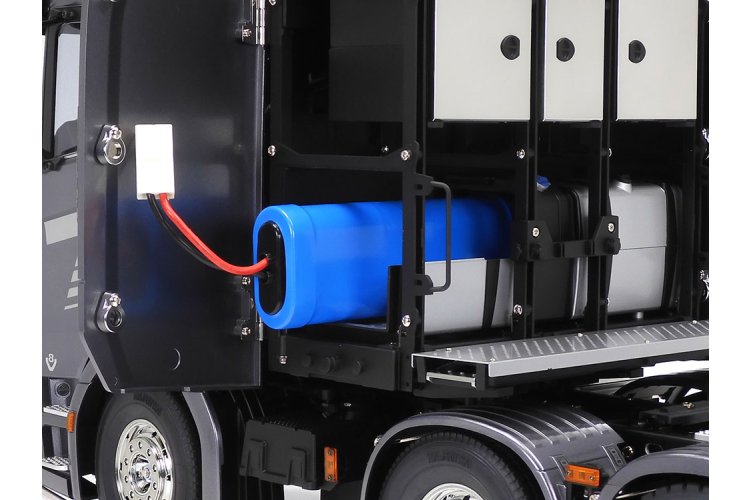 1:14 Tamiya 56376 RC Scania S770 V8 Truck 8x4 SLT Heavy Transport - Special Gun Metal Edition - Tam56376 13 - TAM56376