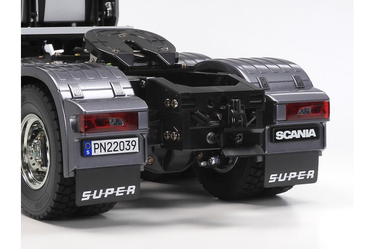 1:14 Tamiya 56376 RC Scania S770 V8 Truck 8x4 SLT Heavy Transport - Special Gun Metal Edition - Tam56376 8 - TAM56376