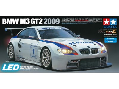 1:10 Tamiya 58449 RC Car &ndash; BMW M3 GT2 2009 &ndash; 4WD TT-01E Chassis with Tamiya Cup NL Certificate - Tam58449 1 - TAM58449